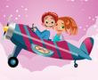 Colorful Toy Plane Decorating