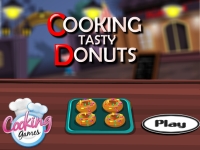 Cooking Tasty Donuts