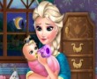 Elsa Frozen Baby Feeding
