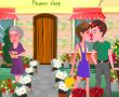 Flower Shop Kissing