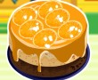 Orange Ribbon Cheesecake